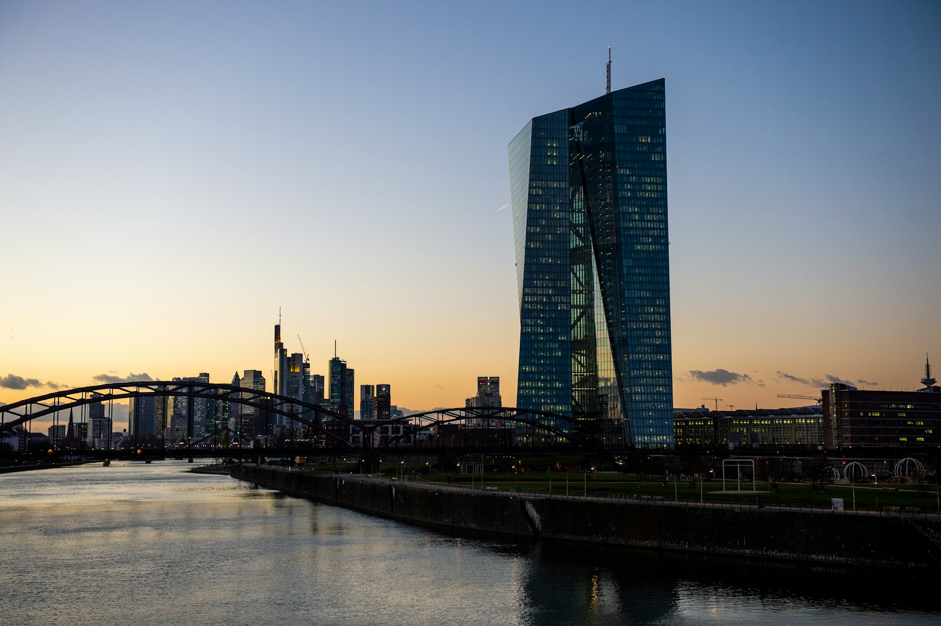 Die EZB in Frankfurt am Main - Foto von Charlotte Venema